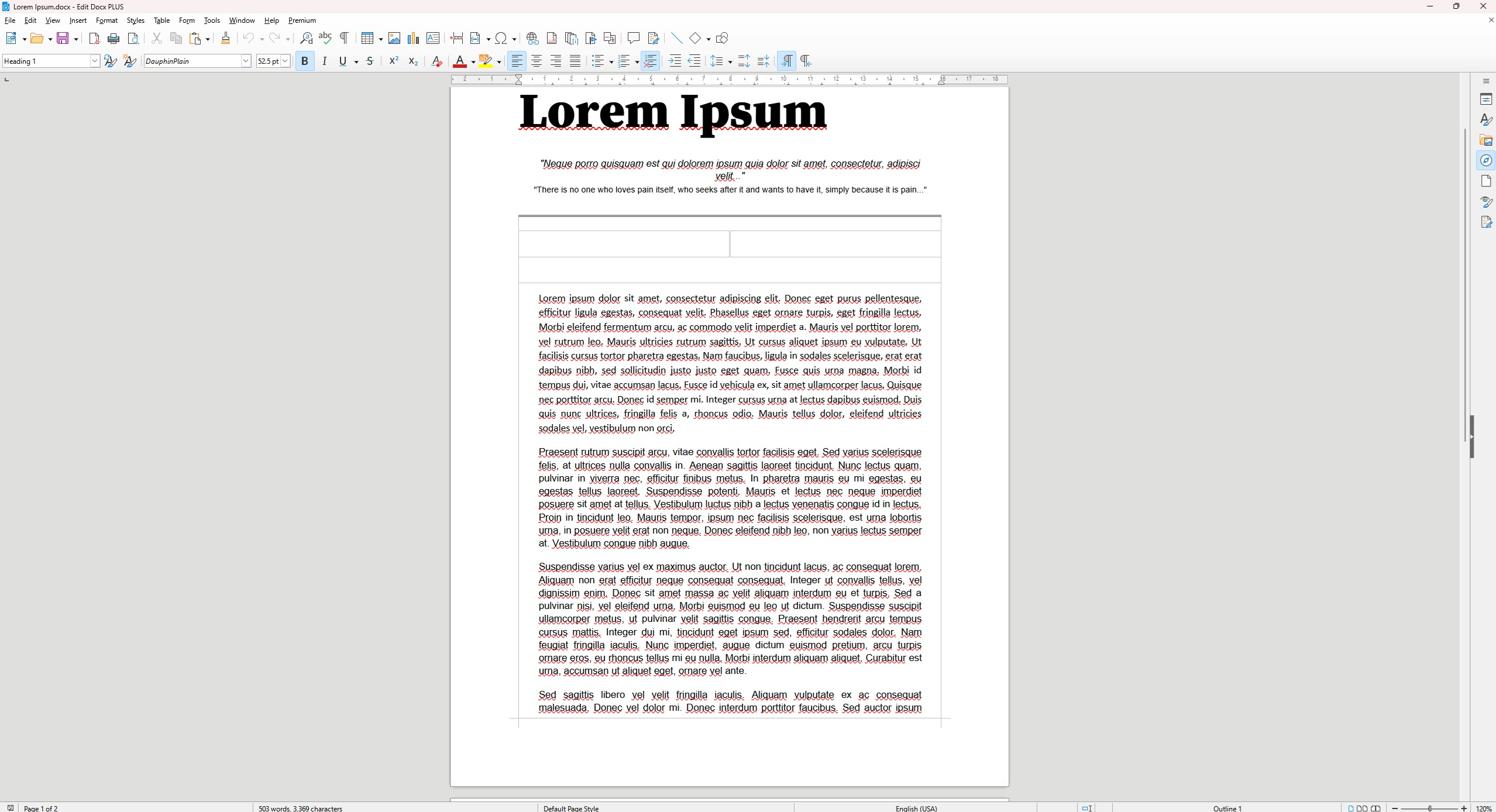 Word document